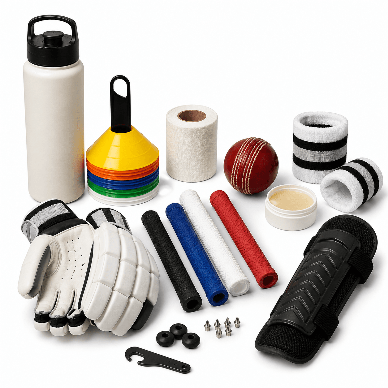 Cricket ball and accessories